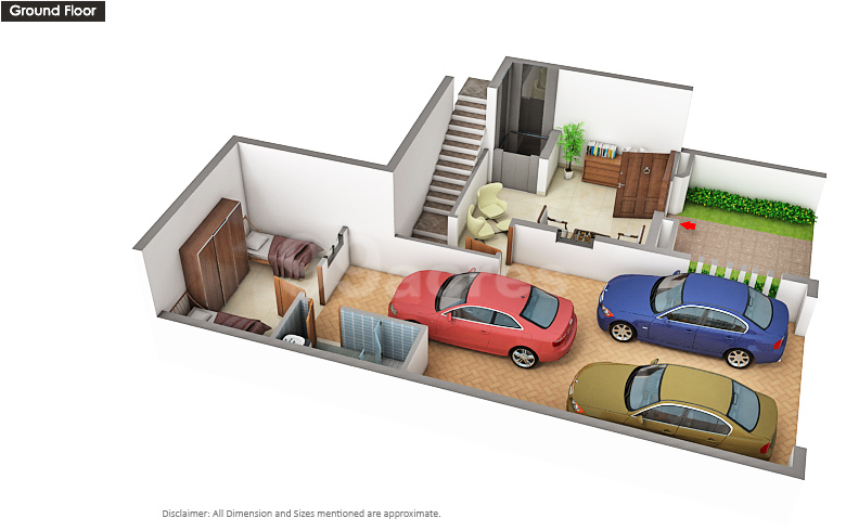 4 BHK Floorplan